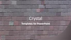  Presentation with purple wall - Beautiful presentation featuring wall-of-grey-and-smoky backdrop and a gray colored foreground