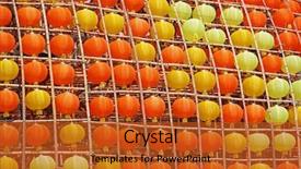  Presentation with chinese lantern - PPT layouts having wall of of chinese lanterns background and a red colored foreground