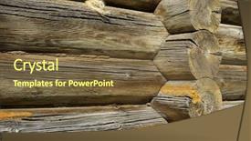  Presentation with rural housing - Beautiful theme featuring wall of the house made backdrop and a tawny brown colored foreground