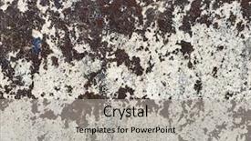  Presentation with wall paint - PPT layouts featuring wall paint texture with balck background and a light gray colored foreground