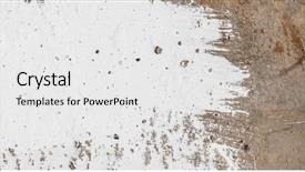  Presentation with grunge concrete abstract concrete - PPT layouts having wall panel grunge white light background and a  colored foreground