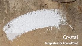  Presentation with concrete wall grunge concrete - Audience pleasing slide deck consisting of wall panel grunge white light backdrop and a coral colored foreground