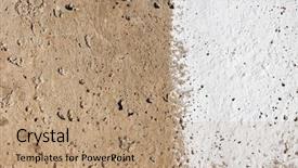  Presentation with concrete wall grunge concrete - PPT theme having wall panel grunge white light background and a coral colored foreground