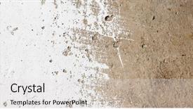  Presentation with concrete wall grunge concrete - Slide set featuring wall panel grunge white light background and a  colored foreground