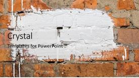  Presentation with concrete wall grunge concrete - Beautiful PPT theme featuring wall panel grunge white light backdrop and a light gray colored foreground