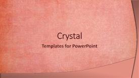  Presentation with blue swoosh abstract design - Audience pleasing presentation theme consisting of wall paper - empty material textures abstract design backdrop and a coral colored foreground