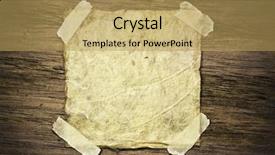  Presentation with old wood - Presentation theme having young mother with her little daughter walking in fall park near pond one autumn day background and a light gray colored foreground