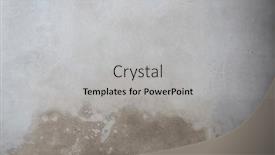  Presentation with water - Slides featuring wall-showing-signs-of-water background and a light gray colored foreground