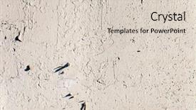  Presentation with texture - Beautiful presentation design featuring wall texture with ragged papers backdrop and a  colored foreground