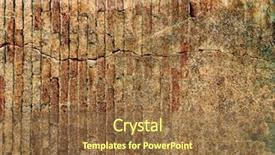  Presentation with design - Colorful theme enhanced with wall textures for your design backdrop and a tawny brown colored foreground