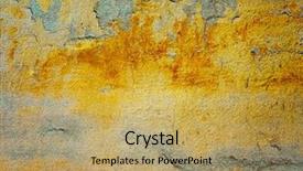  Presentation with design - Audience pleasing presentation theme consisting of wall textures for your design backdrop and a yellow colored foreground