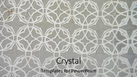  Presentation with aqueduct - Beautiful slide deck featuring arabesque - wall with arabic motifs carved backdrop and a light gray colored foreground