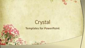  Presentation with bougainvillea - Colorful slide deck enhanced with choir - golden handbells ready to play backdrop and a lemonade colored foreground.