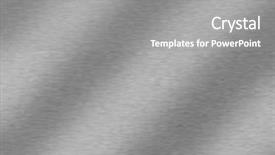  Presentation with brushed metal - Presentation theme featuring close up photo of classical guitar and hand note shallow depth of field background and a tawny brown colored foreground