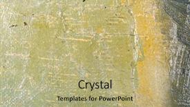  Presentation with canvas - Amazing slide deck having wallpaper original - abstract oil painted texture backdrop and a mint green colored foreground