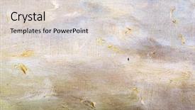  Presentation with canvas - PPT layouts having wallpaper original - abstract oil painted texture background and a lemonade colored foreground