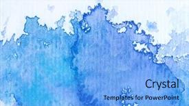  Presentation with watercolor - Presentation with wallpaper original - blue white watercolor background background and a light blue colored foreground