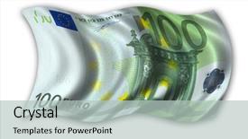  Presentation with win as one - Slide deck enhanced with wallstreet - one hundred euro flag background and a light gray colored foreground