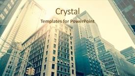  Presentation with wall street - Colorful slide deck enhanced with wallstreet - wall street skyscrapers manhattan new backdrop and a cream colored foreground