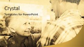  Presentation with dance beautiful couple dancing ballroom - Presentation design with waltz dance - grey background against smiling senior background and a blonde colored foreground