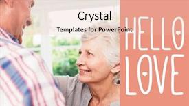  Presentation with web - PPT theme having waltz dance - web against orange background background and a  colored foreground