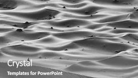  Presentation with sahara - PPT theme featuring wandering in sahara desert africa background and a gray colored foreground
