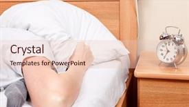  Presentation with wake up - Audience pleasing PPT theme consisting of room wanted - unpleasant morning don't want backdrop and a lemonade colored foreground