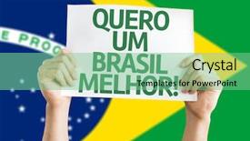  Presentation with brazil - Colorful presentation theme enhanced with wanted poster - i want a better brazil backdrop and a seafoam green colored foreground