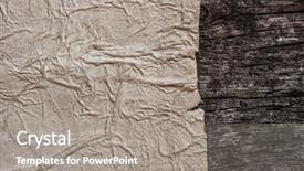  Presentation with wanted poster - Amazing PPT theme having wanted poster - old blank parchment on aged backdrop and a gray colored foreground