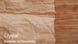  Presentation with wanted poster - PPT layouts enhanced with wanted poster - old blank parchment on aged background and a coral colored foreground