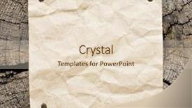  Presentation with ready - Presentation with wanted poster - old paper on wooden background background and a lemonade colored foreground