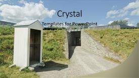  Presentation with puerto rico spanish fort - Colorful presentation theme enhanced with war 1812 - fort wellington entrance backdrop and a  colored foreground