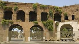  Presentation with world war - Audience pleasing theme consisting of the first world war backdrop and a coral colored foreground