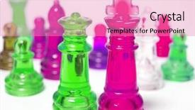  Presentation with flower border colorful made - Amazing slides having war minds - colorful chess made of glass backdrop and a coral colored foreground