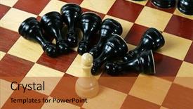  Presentation with brave - Cool new PPT theme with war minds - symbol for brave and powerful backdrop and a  colored foreground