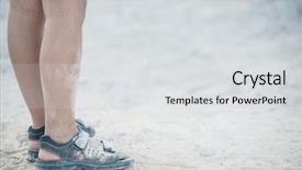  Presentation with poverty - Slides enhanced with war palestine - dirty and poverty background and a light gray colored foreground