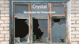  Presentation with war room - Cool new slides with war room - broken window backdrop and a gray colored foreground