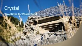  Presentation with spain - Cool new presentation with war spanish - bunker in canfranc valley pyrenees backdrop and a ocean colored foreground