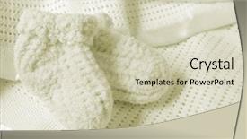  Presentation with new baby - Amazing presentation theme having warm for the new arrival backdrop and a  colored foreground