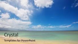  Presentation with hawaiian - Cool new PPT theme with warm sunset colors oahu backdrop and a lemonade colored foreground