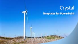  Presentation with israel - Beautiful slide deck featuring warm-winter-in-israel-gilboa backdrop and a cobalt blue colored foreground