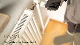  Presentation with socks - Presentation consisting of warmly-dressed-man-in-socks background and a lemonade colored foreground