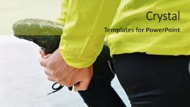  Presentation with close up of young girls - Beautiful theme featuring warmups - closeup of a young caucasian backdrop and a  colored foreground