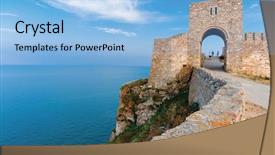  Presentation with bulgarian - Amazing PPT theme having warna - kaliakra - long and narrow backdrop and a light blue colored foreground