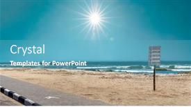  Presentation with un security council onu - Presentation design having warning-sign-with-prohibitions background and a teal colored foreground