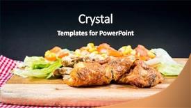  Presentation with biology rice - Theme featuring warped - japanese cuisine - omelet rice background and a  colored foreground