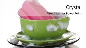  Presentation with filipino dishes - Beautiful theme featuring parenting - mom with her 6 years backdrop and a  colored foreground.