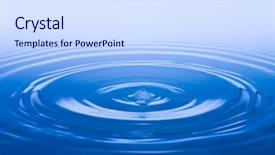  Presentation with gravity rain blue water drop splash - Presentation having washing robot - blue water splash phase 19 background and a sky blue colored foreground