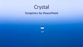  Presentation with water splash - Cool new PPT theme with washing robot - blue water splash phase 3 backdrop and a sky blue colored foreground