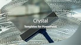  Presentation with heart special education - Cool new presentation theme with washing window with special mop backdrop and a  colored foreground